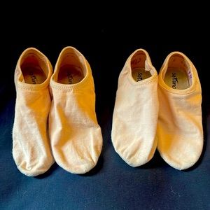 So Danca canvas performance shoes 2 pairs
